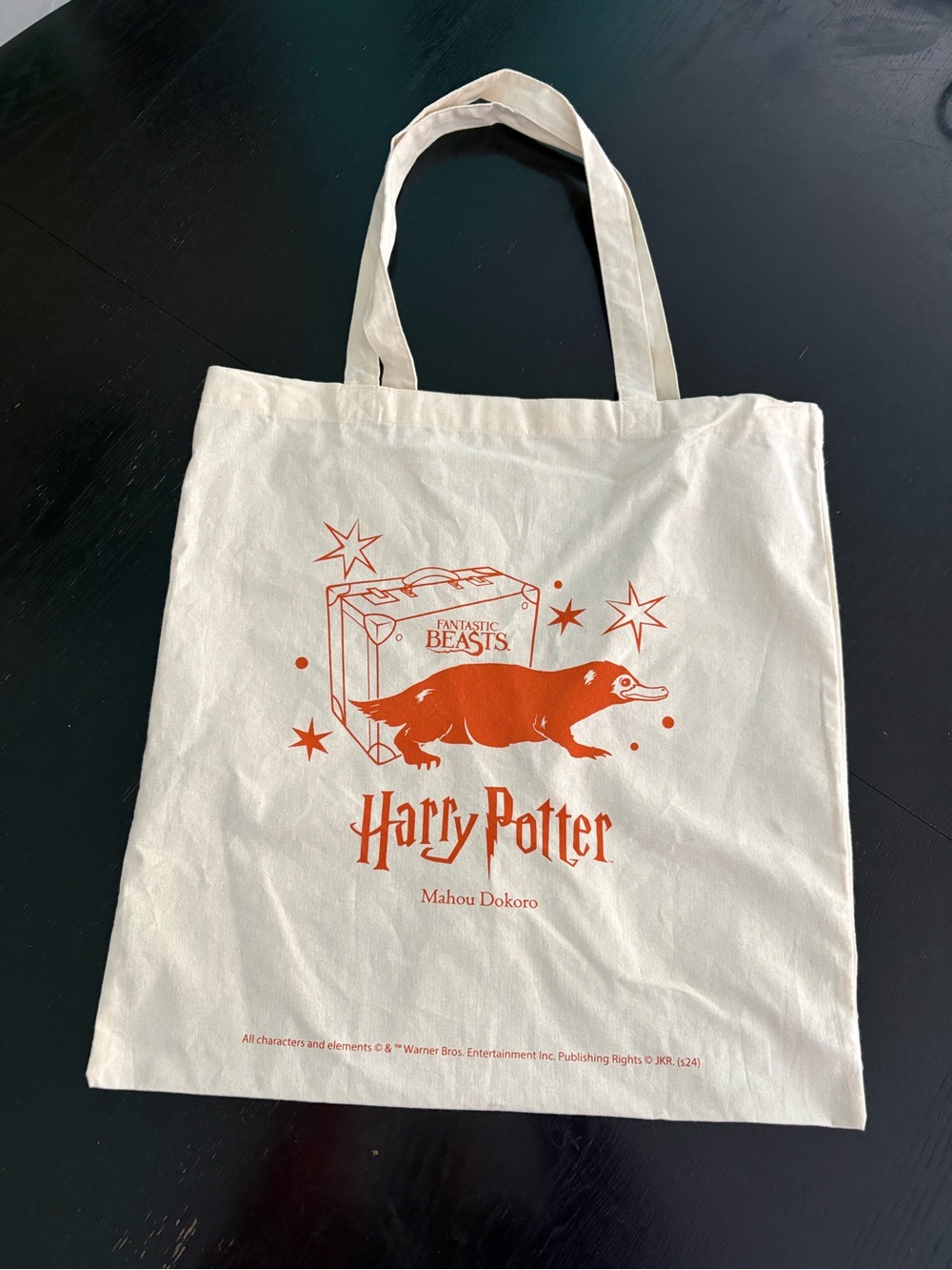 Harry Potter Fantastic Beasts Tote Bag Mahou Dokoro Exclusive Japan